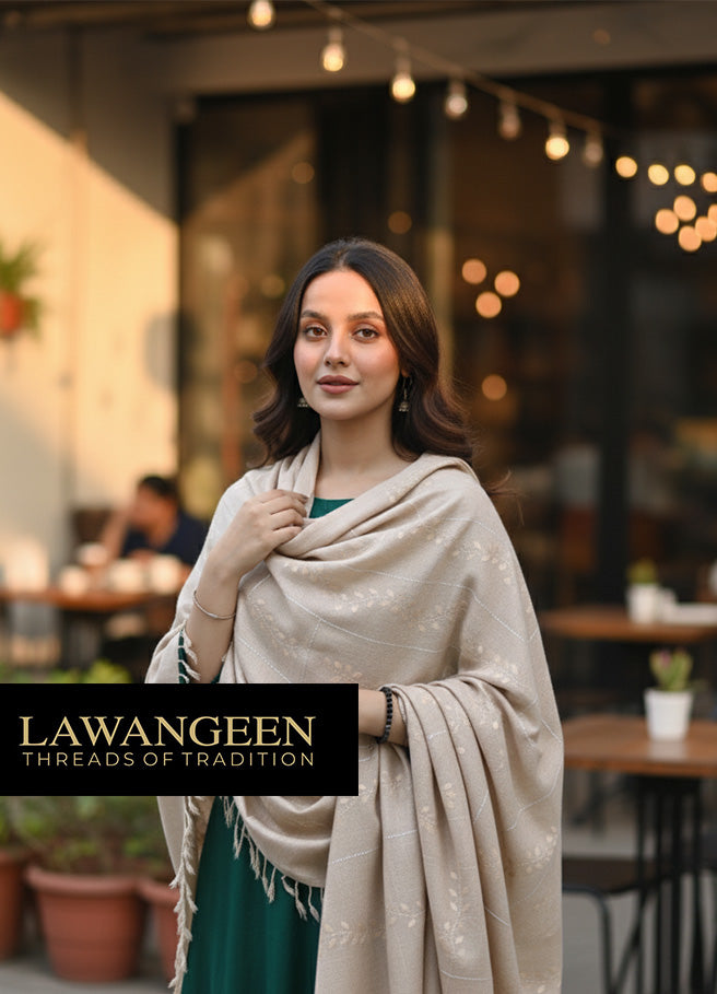 Pure Pashmina Shawl | Handcrafted Embroidery | Timeless Elegance
