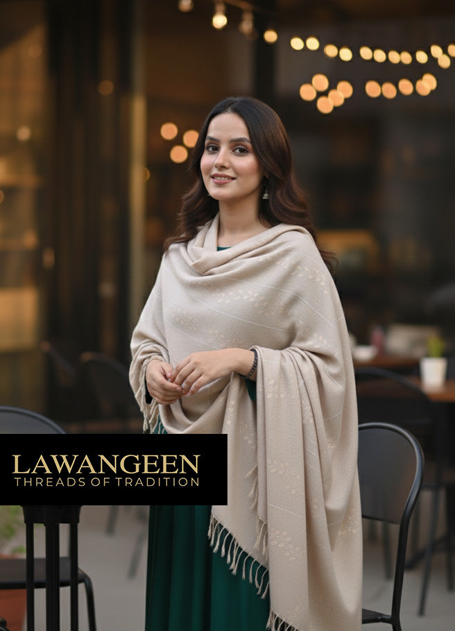Pure Pashmina Shawl | Handcrafted Embroidery | Timeless Elegance